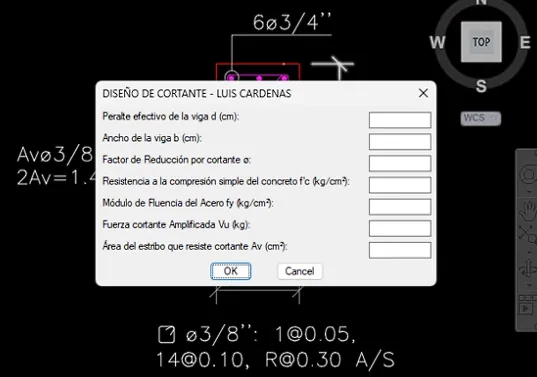 Cálculo de Estribos ASCQRTANTE en AutoCAD